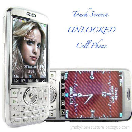 A008 quadband dual sim dual standby touch screen phone with FCC Certificate